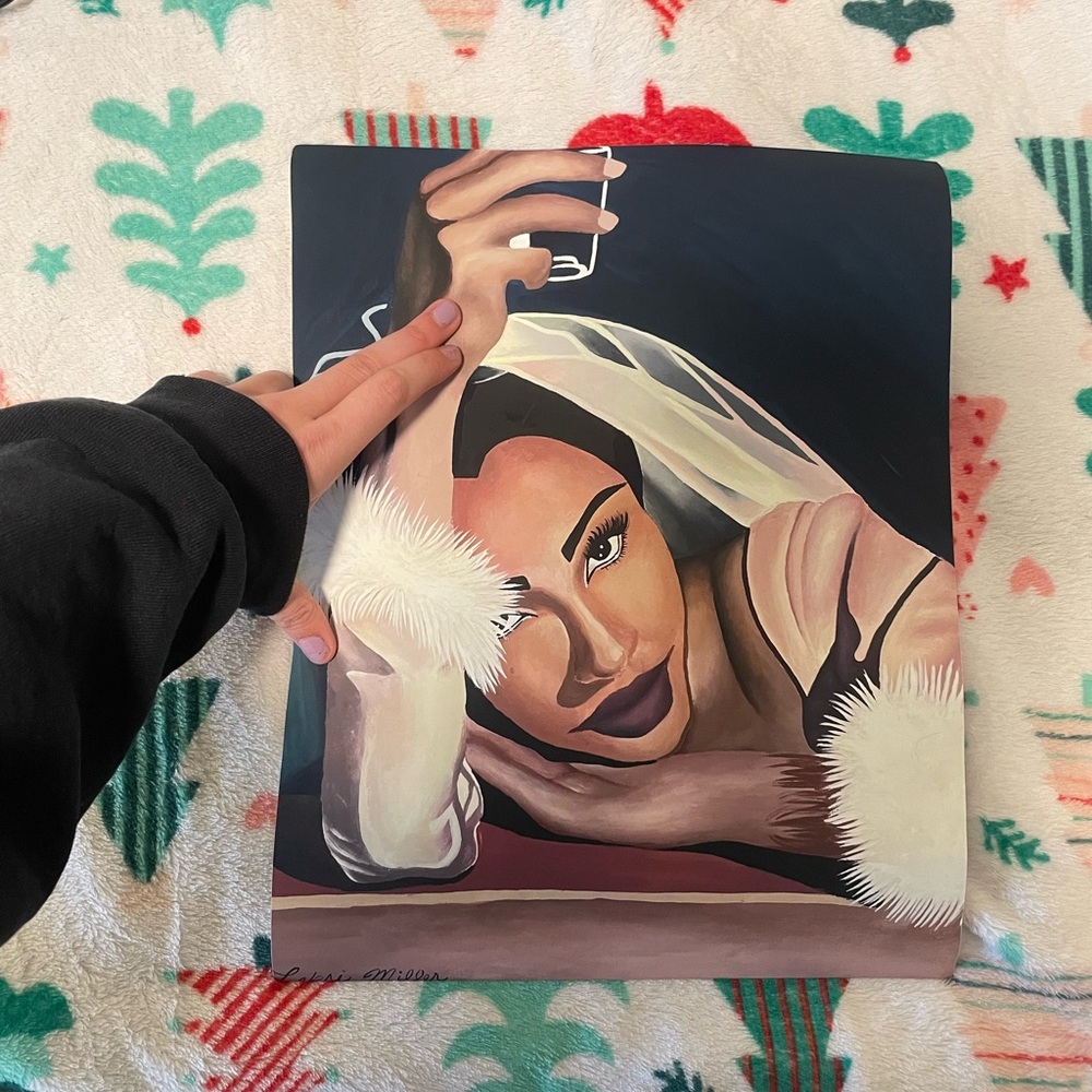 11x14 Sade original painting print